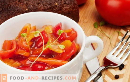 Lecho mit Tomatenpaste kochen: einfach oder elegant? Die besten Optionen, Schritt für Schritt Rezepte für Lecho aus Tomatenmark und Gemüse