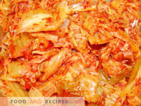 Kohl auf Koreanisch - die besten Rezepte. Wie man richtig und lecker Kochkohl auf Koreanisch kocht.