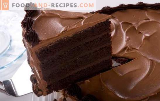 Schokoladenkuchen mit Kakao - süße Zähne werden begeistert sein! Die besten Rezepte für Schokoladenkuchen mit Kakao