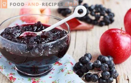 Schwarzes Chokeberry-Gelee: Ein gesundes Dessert und Vitaminvorräte für den Winter. Chokeberry-Varianten mit Gelatine und ohne