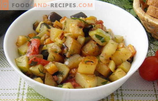 Gemüseeintopf mit Zucchini und Kartoffeln ist der Favorit der Sommerkarte. Rezept für Gemüseeintopf mit Zucchini und Kartoffeln: Mindestaufwand