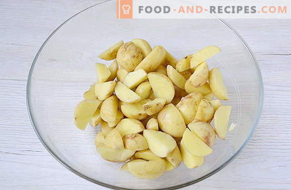 Rezept für eine köstliche Landkartoffel in 25 Minuten