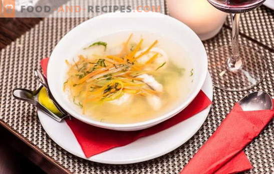 Diät-Suppen - 10 beste Rezepte für gesunde Gerichte. Geheimnisse des einfachen und köstlichen Essens: Diät-Suppen