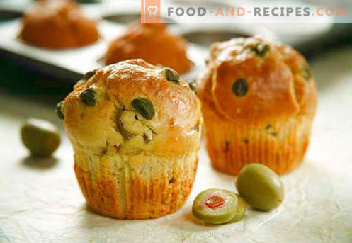 Muffins: Schokolade, Banane, Käse, Kefir - die besten Rezepte. Wie man Muffins mit Füllungen zu Hause backt.