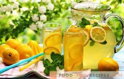 Hausgemachte Zitronenlimonade: klassischer Ingwer zur Gewichtsabnahme. Wie macht man Limonade zu Hause?