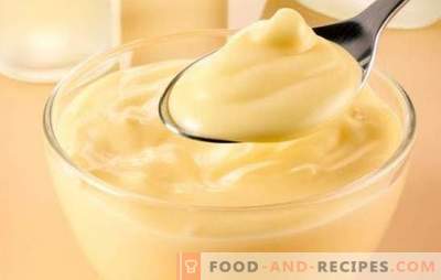 Für süße Liebhaber: Schritt für Schritt Rezepte für klassische Vanillesauce. Vanillepudding mit Milch und Eiweiß kochen (Schritt für Schritt)