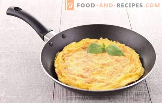 Klassisches Omelett - französisches Frühstück. Wie man ein klassisches Omelett zubereitet: einfache und leckere Rezepte