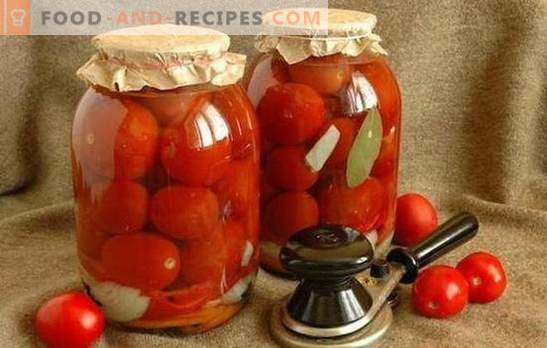 Tomaten für den Winter ohne Knoblauch - wir bereiten Vitamine für die Zukunft auf! Rezepte von Tomaten für den Winter ohne Knoblauch, bewährt