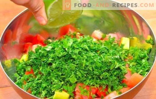 Salat mit Zitronensaft - eine leckere Vitaminvielfalt! Rezepte für gesunde Salate, gewürzt mit Zitronensaft