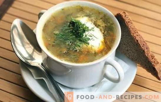 Sauerkrautsuppe: 10 der besten nachgewiesenen Rezepte. Die Tricks beim Kochen von Kohlsuppe aus Sauerkraut: mit Fleisch und Müsli