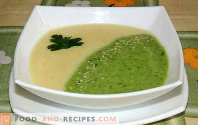 Solche leckeren und einfachen Suppenbrei. Versuchen Sie, eine leckere und einfache Cremesuppe zu kochen - einfache Rezepte, verfügbare Produkte