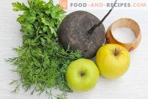 Salat mit Garnelen - ein Rezept mit Fotos und Schritt-für-Schritt-Beschreibung