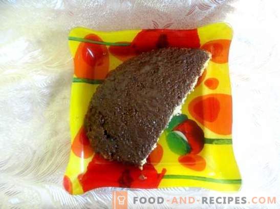 Leckere Torte für jede Feier, die lang erwarteten - Snickers! Foto-Rezept des schrittweisen Kochens des Kuchens 