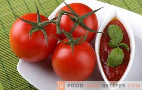 Kochen Sie heiße Sauce Nr. 1 - eine leichte Tomate für den Winter. Die berühmtesten Rezepte für Tomaten für den Winter
