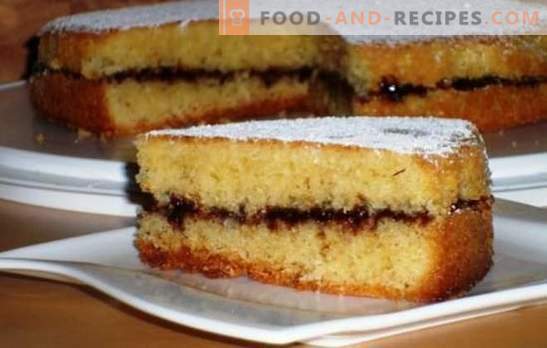 Torte mit Marmelade im Ofen - einfach und lecker! Teigvariationen und Toppings für Kuchen mit Marmelade im Ofen