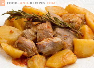 Gedünstete Kartoffeln mit Fleisch - die besten Rezepte. Wie man richtig und lecker Kochtopfkartoffeln mit Fleisch kocht.