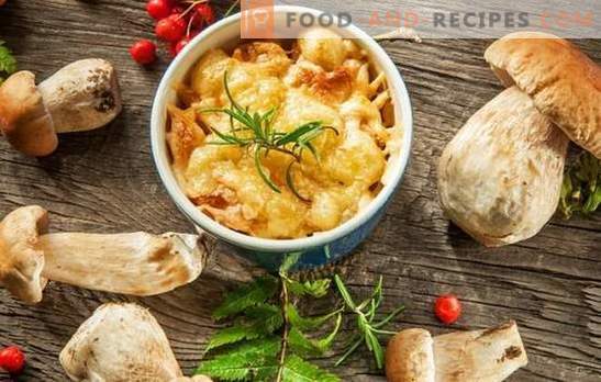 Julienne mit Champignons und Käse - französische Suppe? Unglaubliche Abenteuer einer Julienne mit Pilzen und Käse in Russland