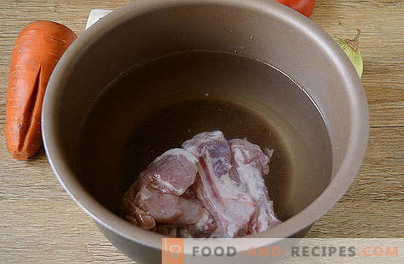 Suppe mit frischem Kohl in einem langsamen Kocher: schnell, einfach, lecker! Schritt-für-Schritt-Rezept des Autors zum Kochen von Kohl aus Frischkohl in einem Langsamkocher