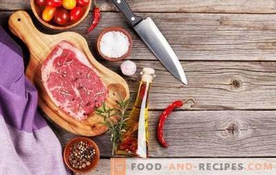 Welche Gewürze werden für Fleisch benötigt und welche dürfen auf keinen Fall verwendet werden?