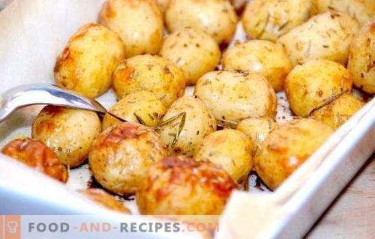 Gewürze für Kartoffeln: etwas mehr füllen! Kochen, braten, köstliche Kartoffeln