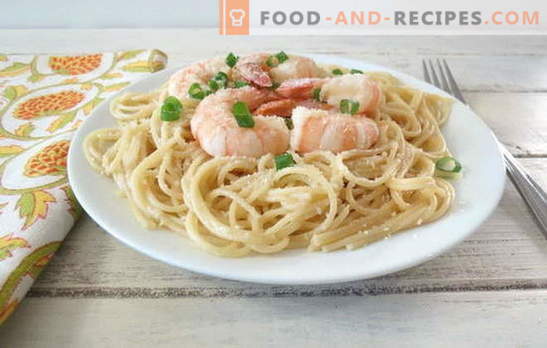 Spaghetti mit Garnelen - ein Gericht, das den Italienern gefallen hätte! Die besten Rezepte für Spaghetti mit Garnelen und Saucen für sie