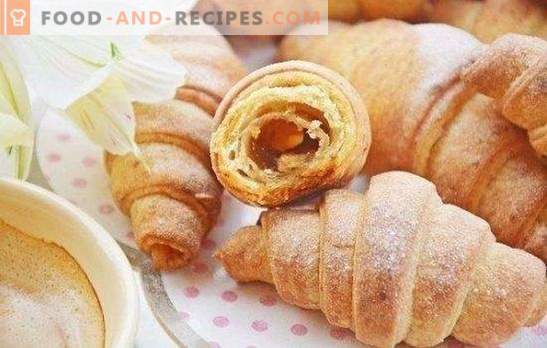 Bagels mit Marmelade - der Geschmack von Kindheit! Einfache und originelle Rezepte für Bagels mit Marmelade aus Shortbread-, Hefe- und Hüttenkäseteig