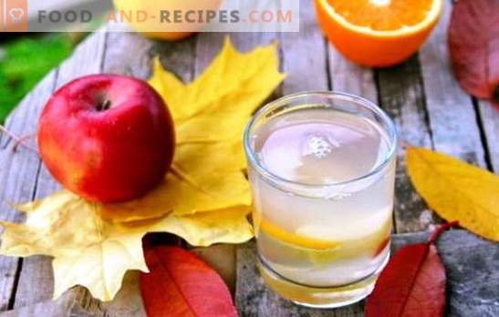Kompott aus Äpfeln und Orangen - ein köstliches Getränk mit einem Hauch Exotik. Eine Auswahl der besten Kompotte von Äpfeln und Orangen