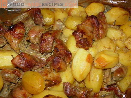 Kartoffeln mit Fleisch - die besten Rezepte. Wie man richtig und lecker Kartoffeln mit Fleisch kocht.
