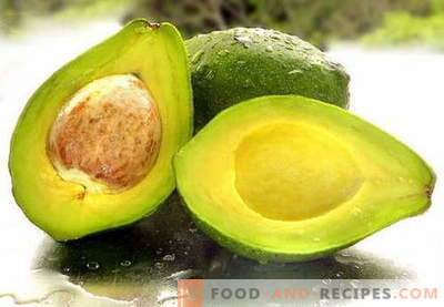 Avocados - nützliche Eigenschaften beim Kochen. Rezepte mit Avocado.