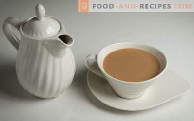 Tee mit Milch: Nutzen und Schaden