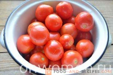 Pickled tomatoes for the winter