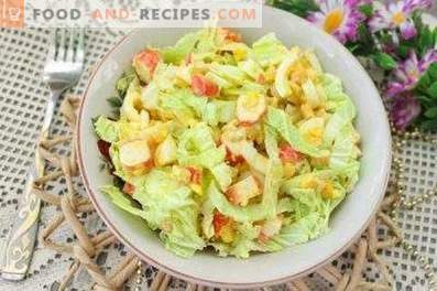 Salate mit Chinakohl