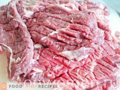 Französisches Fleisch im Rindfleischofen