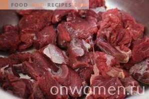 Rindfleisch mit Stangenbohnen