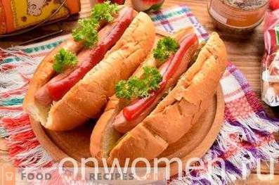 Hot Dog zu Hause