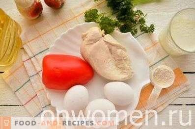 Hühnerbrust-Omelett