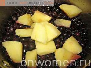 Black Chokeberry Jam mit Äpfeln