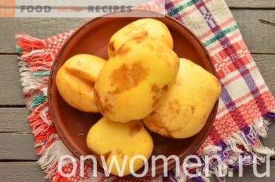 Uued kartulid ahjus