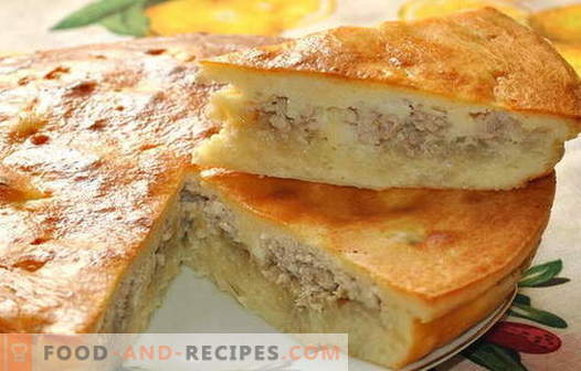 Pie mit Fleisch und Kartoffeln - die besten Rezepte. Wie man richtig und lecker Torten mit Fleisch und Kartoffeln kocht.