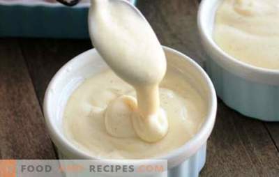 Vanillepudelsauce - mehr Zartes passiert nicht! Die Technologie der Herstellung von Vanillesauce-Sahne zum Überziehen und Dekorieren von Kuchen