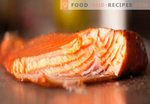 Geräucherter Lachs - die besten Rezepte. Wie man geräucherten Lachs richtig und lecker kocht.