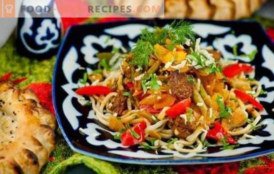 Schritt für Schritt Rezept für Lagman: Besonderheiten der asiatischen Küche. Was sollte das 