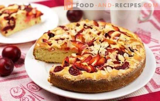 Torte mit Äpfeln und Pflaumen - Obstwunder! Rezepte für hausgemachte Kuchen mit Äpfeln und Pflaumen aus verschiedenen Teigarten