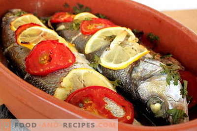Gebackener Fisch im Ofen - die besten Rezepte. Wie man Fisch im Ofen zubereitet.