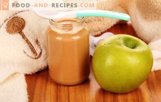 Apfelmus für Kinder: richtig und schmackhaft kochen. Rezepte für Apfelpüree für Babys
