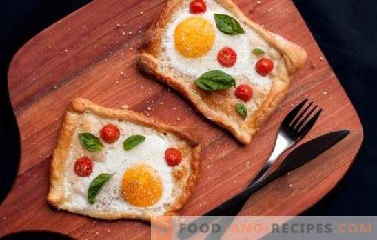 Spiegeleier mit Tomaten sind eine sichere Option für ein schnelles Frühstück oder ein leichtes Abendessen. Möglichkeiten, leckere Rühreier mit Tomaten herzustellen