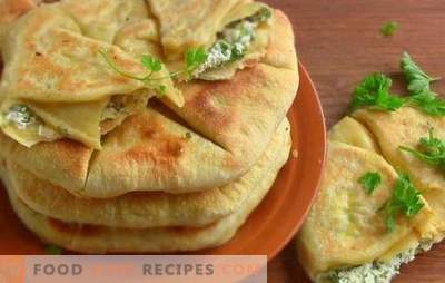 Scones with onions - they are unusual! Recipes of various flat cakes with onion and green onions in a griddle and in the oven