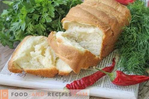 Wir backen ein einzigartiges italienisches Brot mit Butter. Ideal für Sandwiches und Toast!