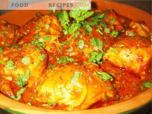 Hühnchen-Hühnchen-Rezepte sind die besten Rezepte. Wie man Chakhokhbili vom Huhn kocht.