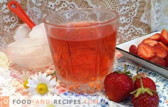 Erdbeer-Kompott - Rezepte für den Tisch und für den Winter. Mit Minze und Vanille, mit Kirsche und Orange: die besten Erdbeerkompotte